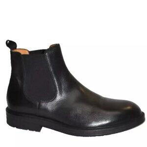 New! Magnanni Bonn Leather Chelsea Boot Black Size 10.5 24194 DD314A